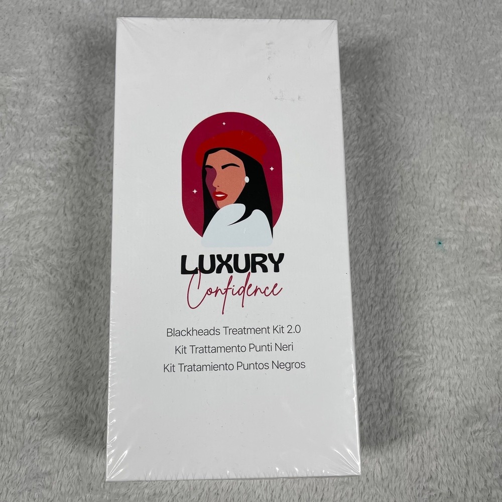 BRAND NEW SEALED LUXURY CONFIDENCE‎ BLACKHEADS TREATMENT KIT 2.0